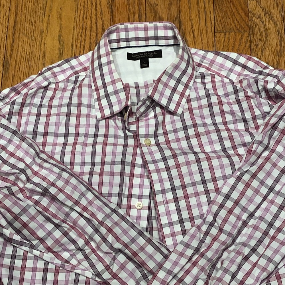 Banana Republic men’s slim fit dress shirt